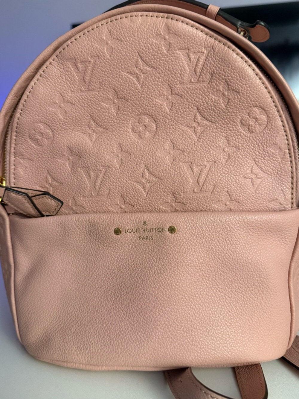 Louis Vuitton Empreinte Sorbonne Backpack (Rose Poudre)